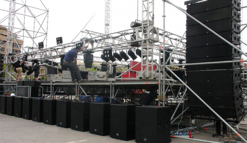 Equipos de Sonido Pro-cruzadas 2 Fase